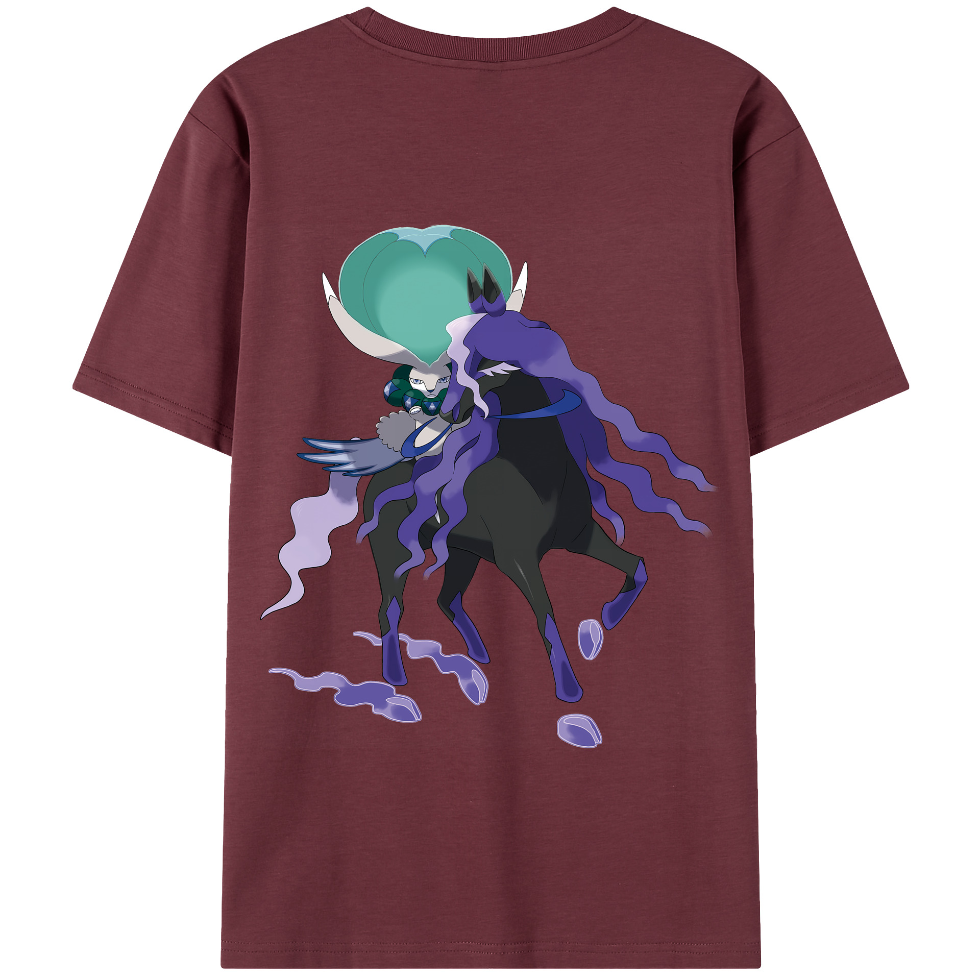 （画像用） ポケットモンスター Pokémon 綿100％半袖Tシャツ（背面プリント）